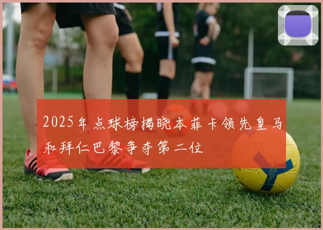 2025年点球榜揭晓本菲卡领先皇马和拜仁巴黎争夺第二位
