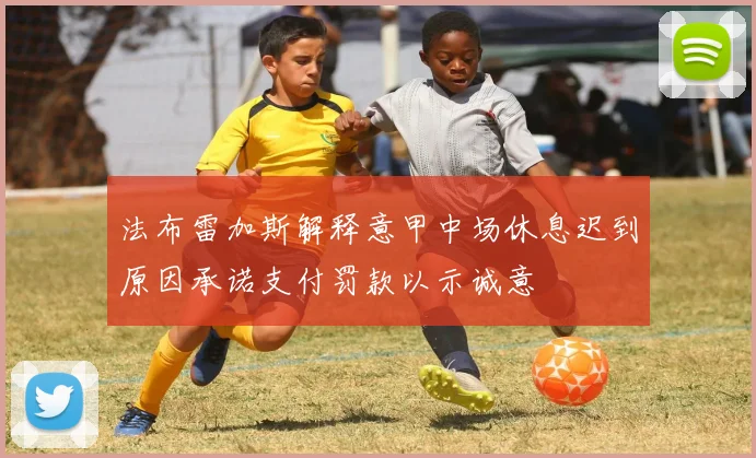 法布雷加斯解释意甲中场休息迟到原因承诺支付罚款以示诚意